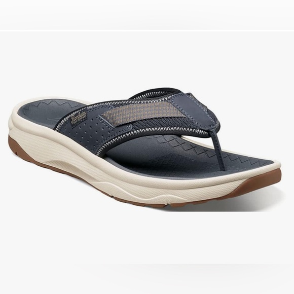 Florsheim Men\'s Tread Lite Thong Sandal size 11 Blue main image 4
